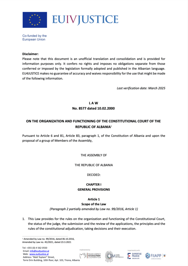 LAW-NR-8577-2000
